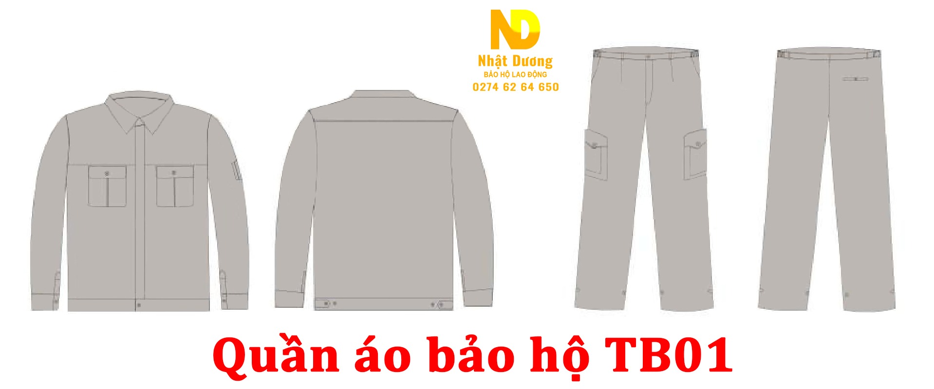 Quần áo bảo hộ lao động TB01