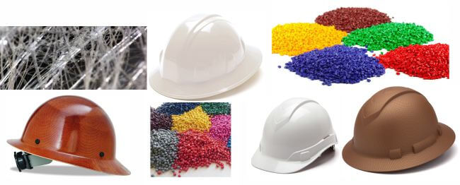 vật liệu chế tạo mũ bảo hộ