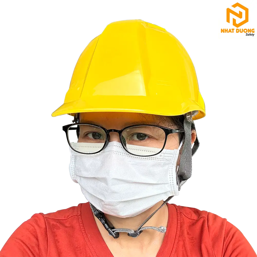 Mũ bảo hộ N04 màu vàng