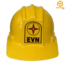 Nón điện lực EVN màu vàng