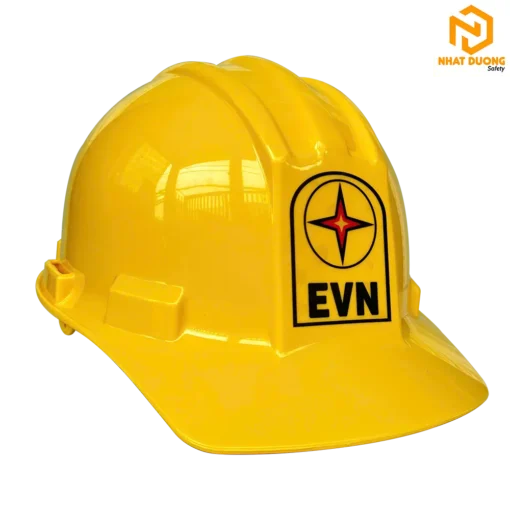 Mũ điện lực EVN màu vàng