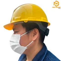 Mũ thợ điện EVN màu vàng