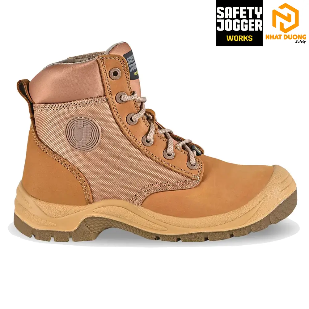 Giày bảo hộ Jogger RUSH màu camel