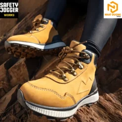 Giày bảo hộ Jogger STREET màu camel