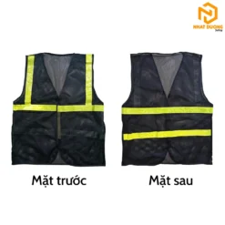 Áo phản quang HN màu đen