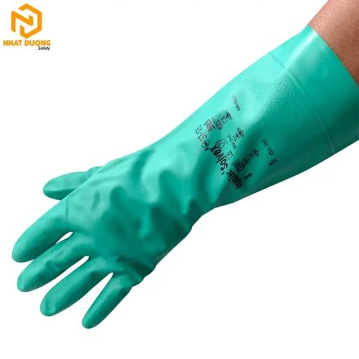 Găng tay Ansell Solvex®37-175 màu xanh