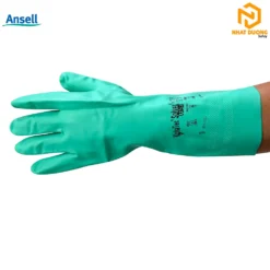 Găng tay hóa chất Ansell Solvex®37-176 màu xanh