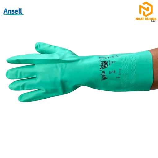 Găng tay hóa chất Ansell Solvex®37-176 màu xanh