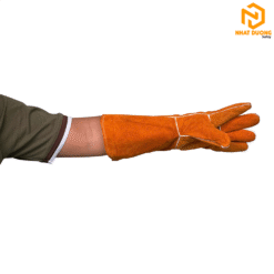 Găng tay da hàn GNC màu vàng