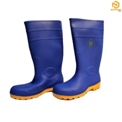 Ủng nhựa lót thép Usafety màu xanh