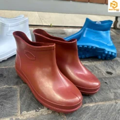 Ủng nhựa lùn TGP-019 màu nâu