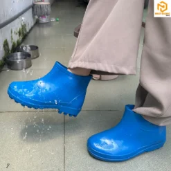 Ủng nhựa lùn TGP-019 màu xanh