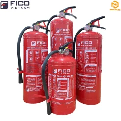 Bình chữa cháy xách tay FICO bột ABC 6kg