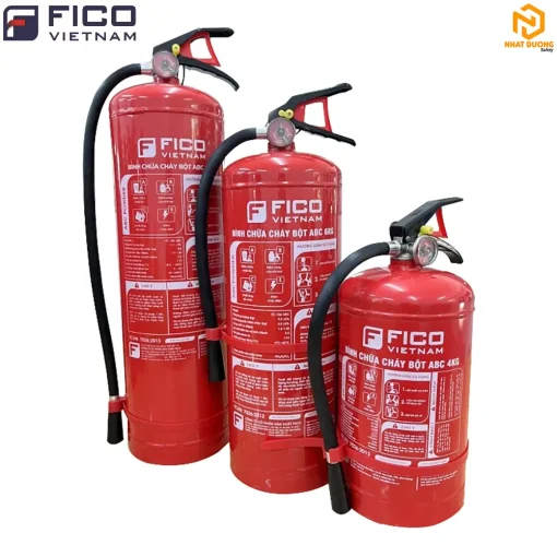 Bình chữa cháy xách tay FICO bột ABC 6kg