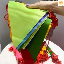 Cờ dây tam giác nhiều màu, cờ đuôi nheo