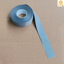 Dây phản quang vải Poly xám rộng 2,5cm dài 100m