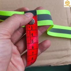 Dây phản quang vải rộng 2,5cm dài 100m