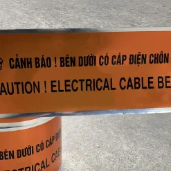 Băng cảnh báo cáp điện chôn ngầm khổ 15cm