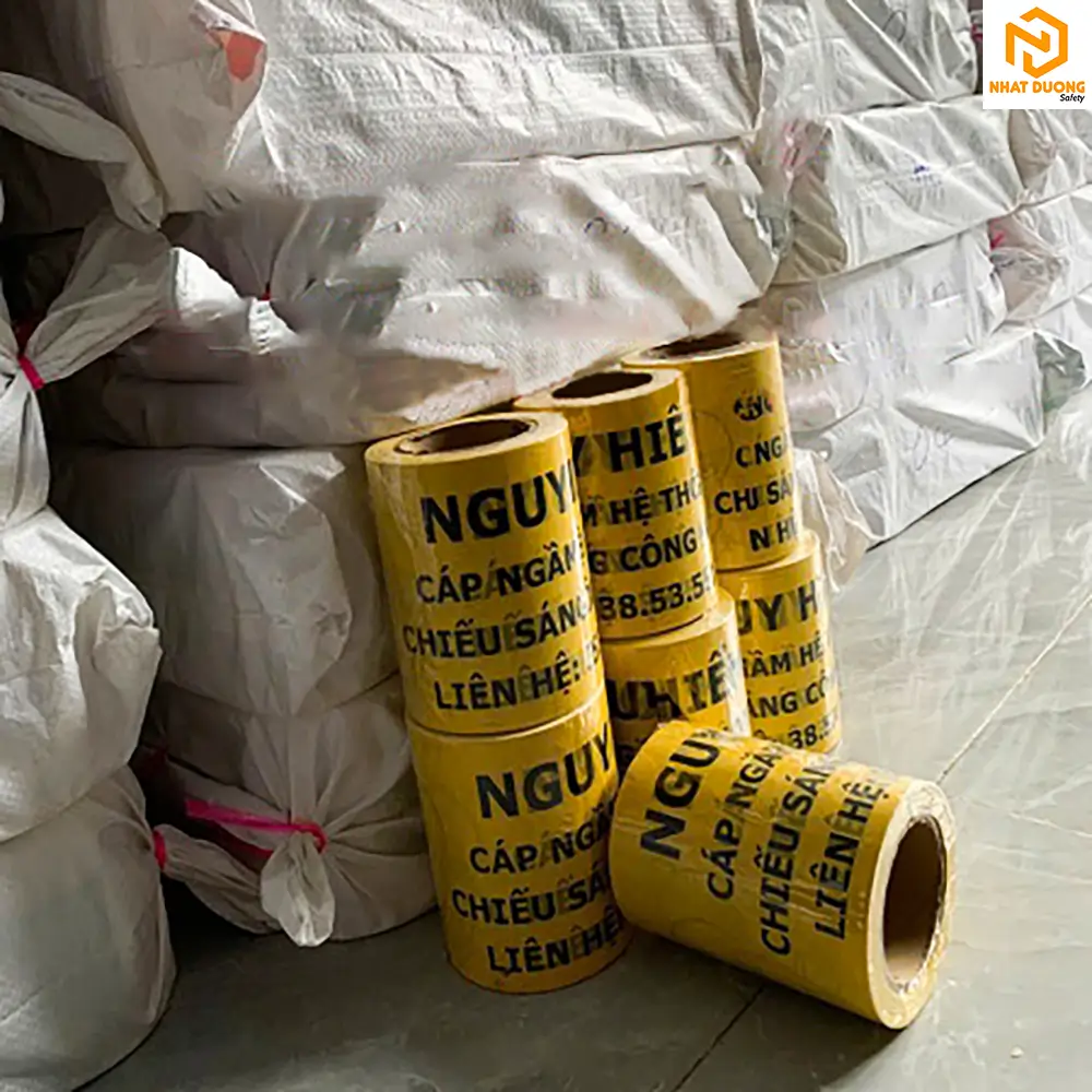 Băng cảnh báo cáp ngầm chiếu sáng