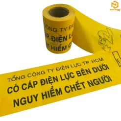 Băng cảnh báo cáp ngầm điện lực TP HCM