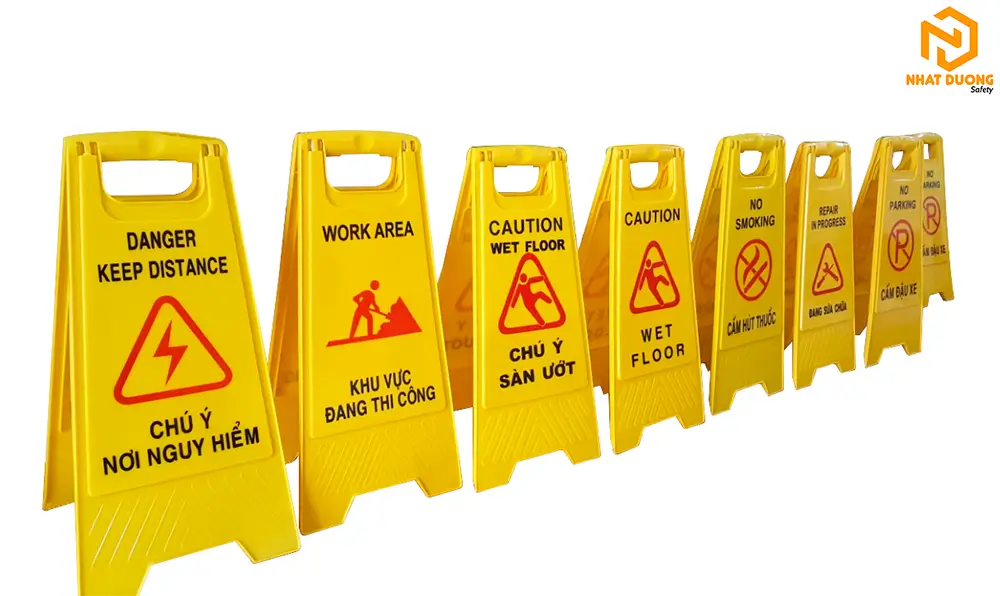 Bảng cảnh báo chữ A