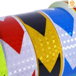 Băng keo phản quang tổ ong mũi tên