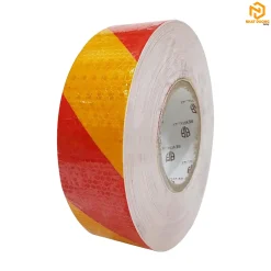 Băng keo phản quang tổ ong sọc chéo