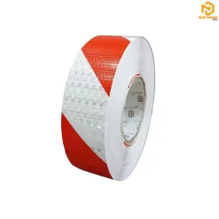 Băng keo phản quang tổ ong sọc chéo